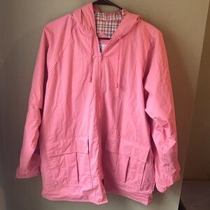 Misty Harbor pink raincoat size small